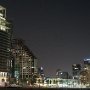 Strand von Tel Aviv bei Nacht